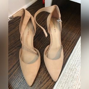 Gianni bini nude pointed toe heels 8.5